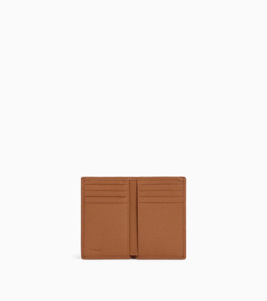 Petit porte cartes Charles en cuir grainé