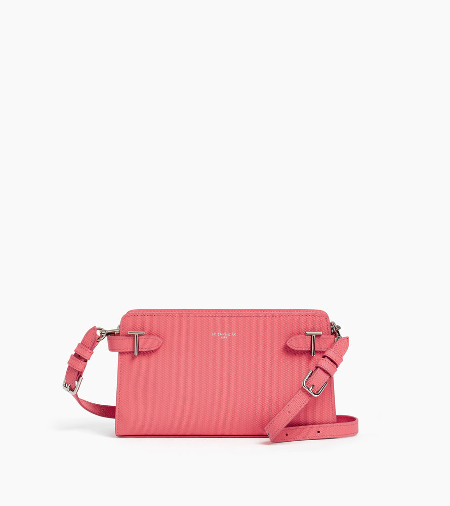 Emilie small shoulder bag in signature T leather