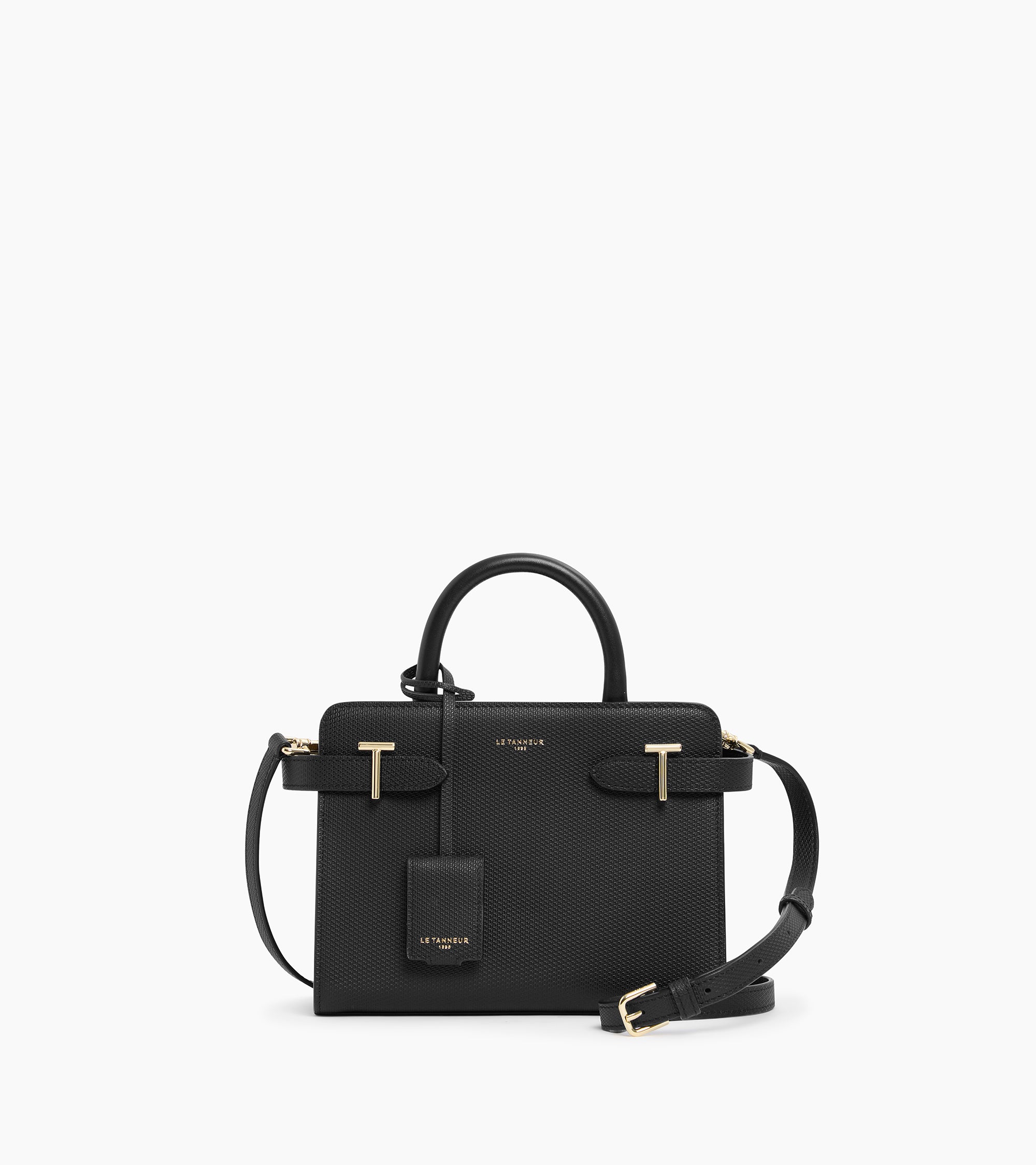 Emilie small handbag in signature T leather