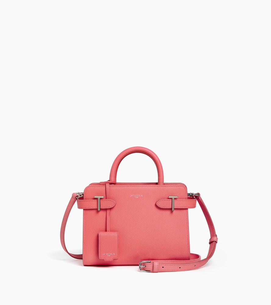 Emilie small handbag in signature T leather