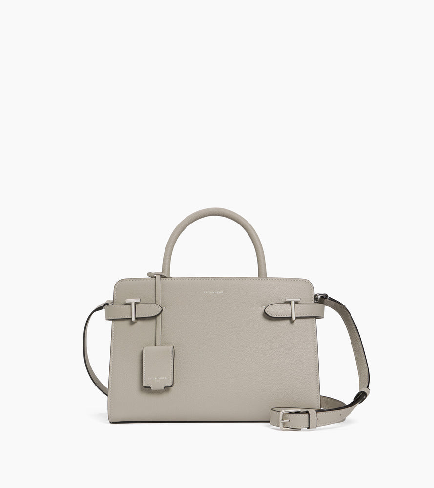 Emilie medium-sized handbag in grained leather