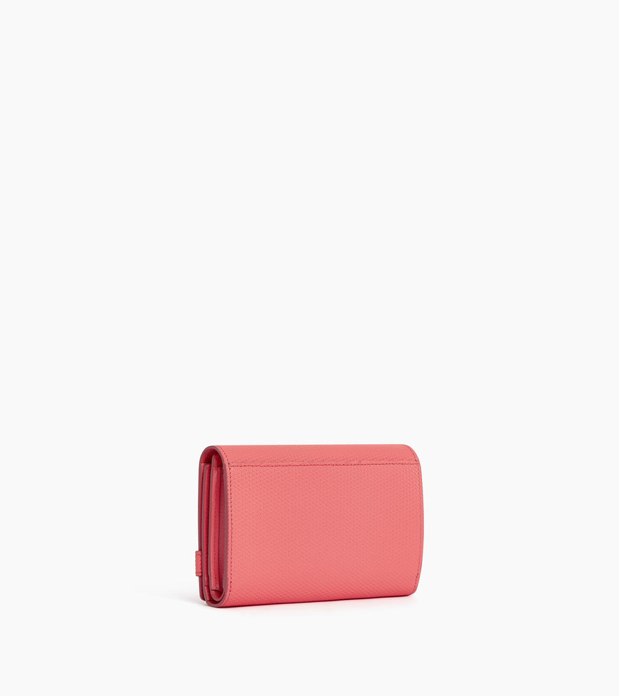 Emilie wallet in signature T leather