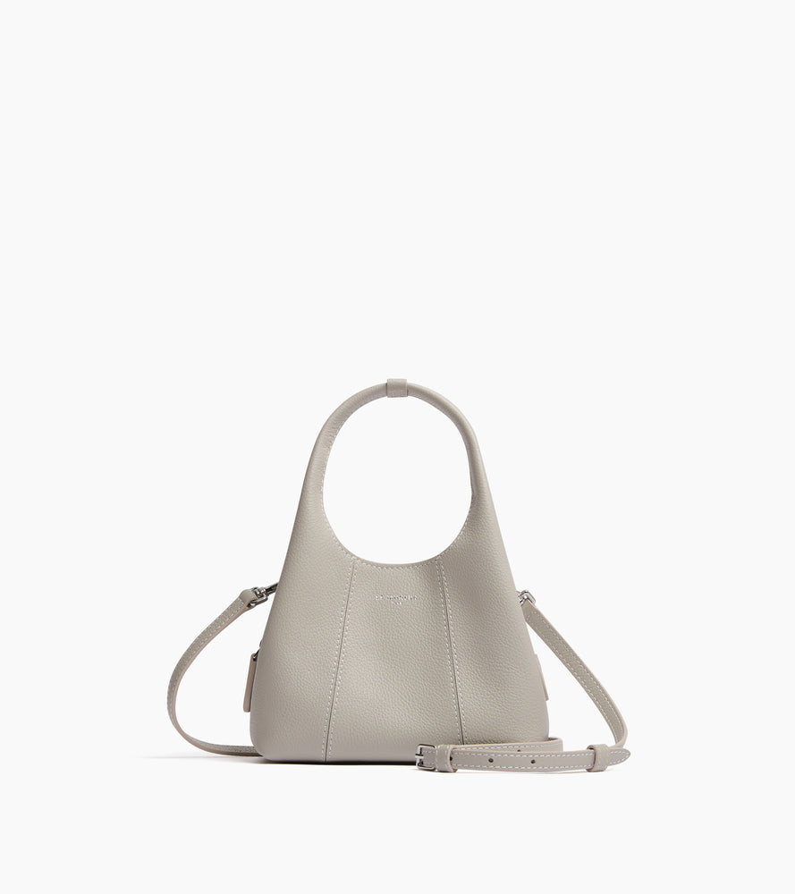 Juliette mini handbag in grained leather