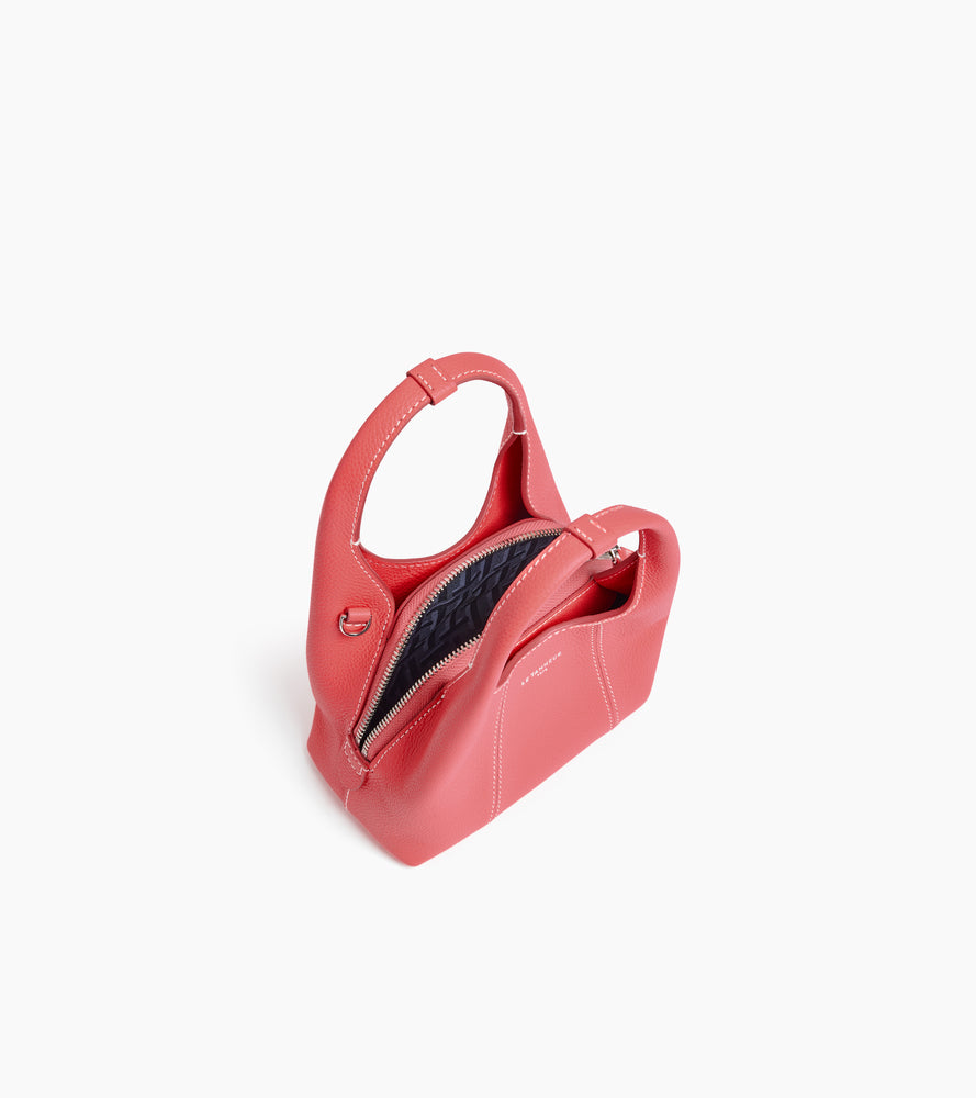 Mini-Handtasche Juliette aus genarbtem Leder