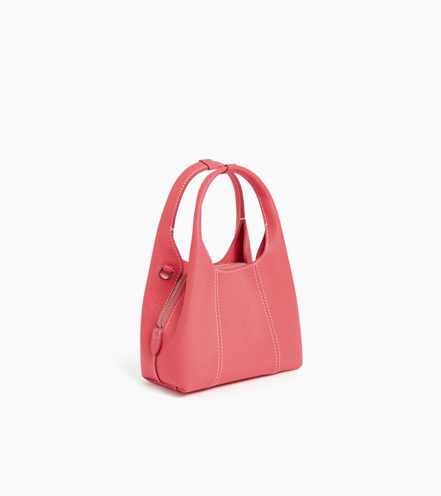 Mini-Handtasche Juliette aus genarbtem Leder