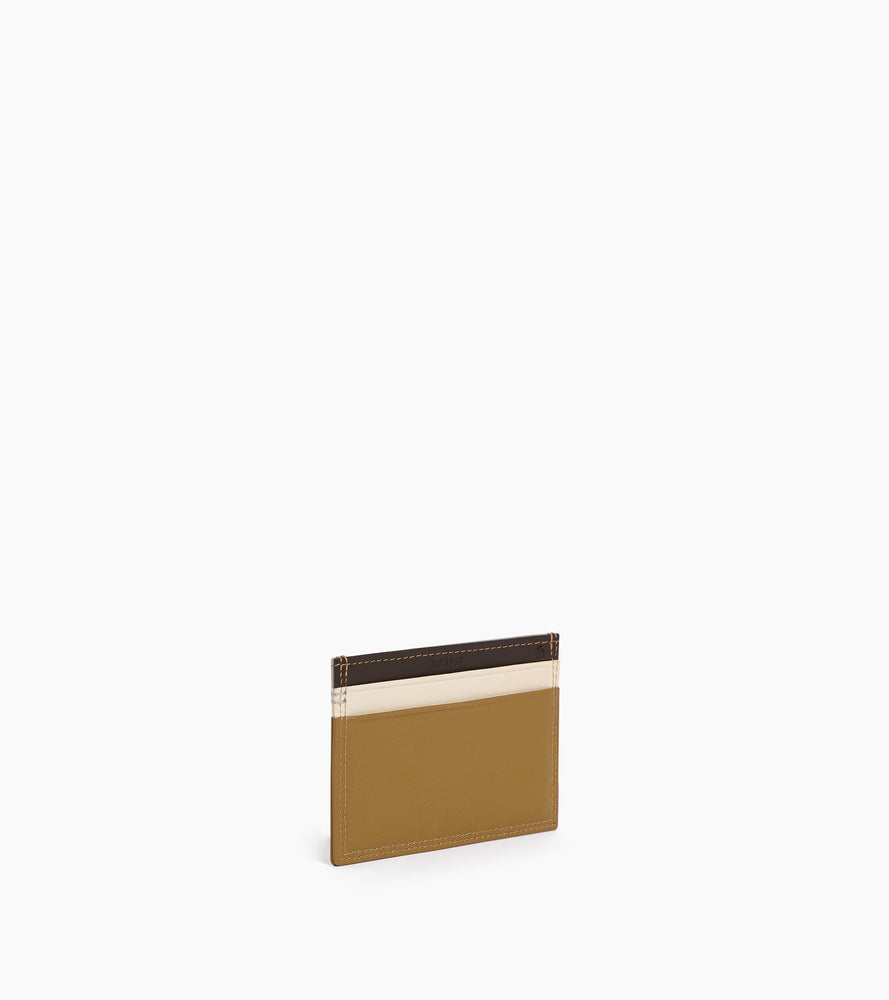 Martin card holder in smooth leather