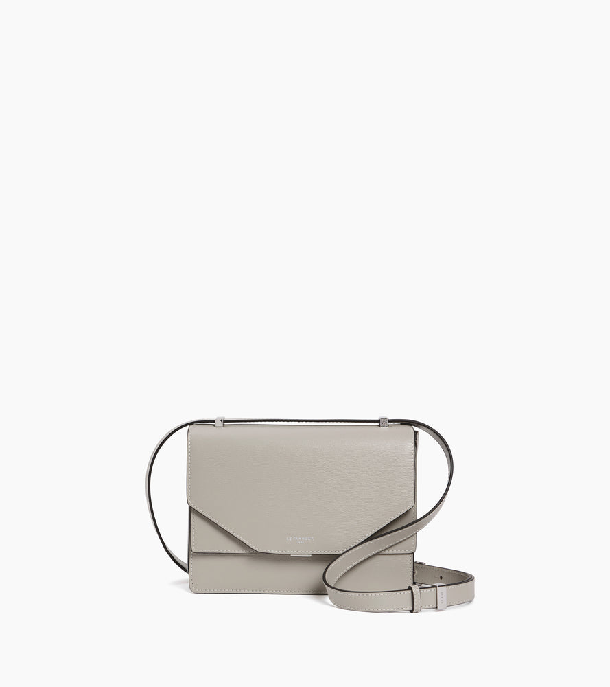 Naya small shoulder bag in leather with cork effect