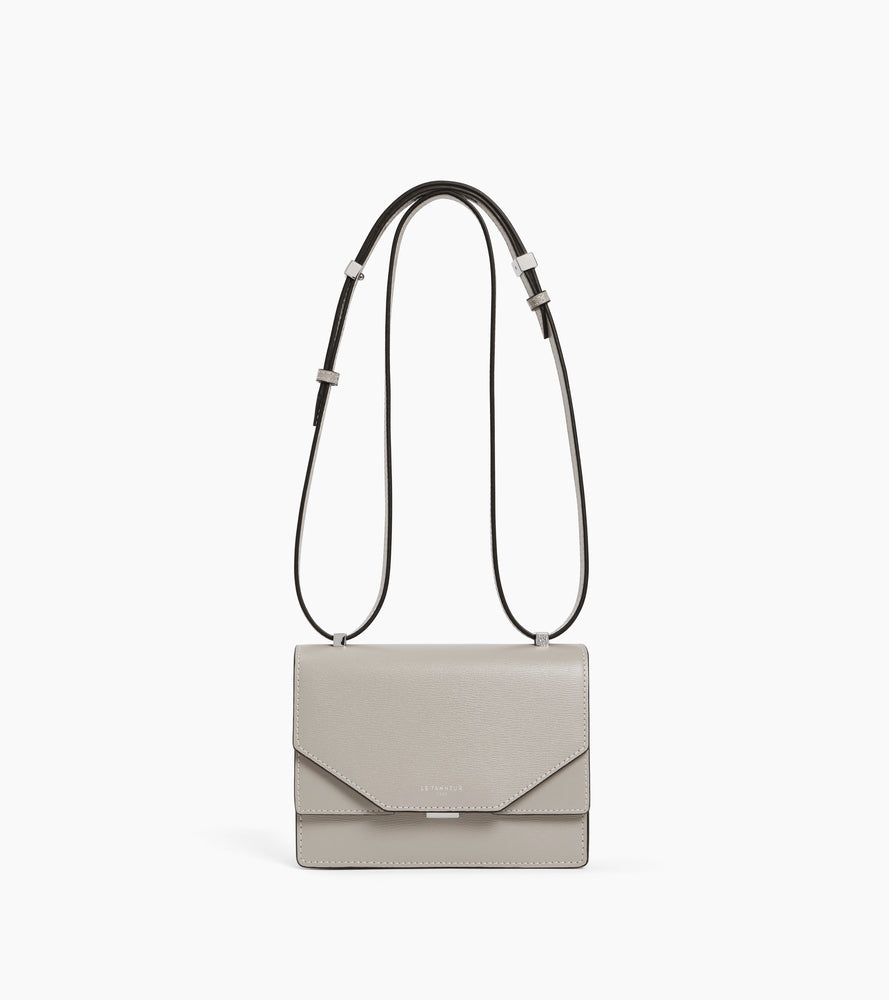 Naya mini shoulder bag in cork effect leather