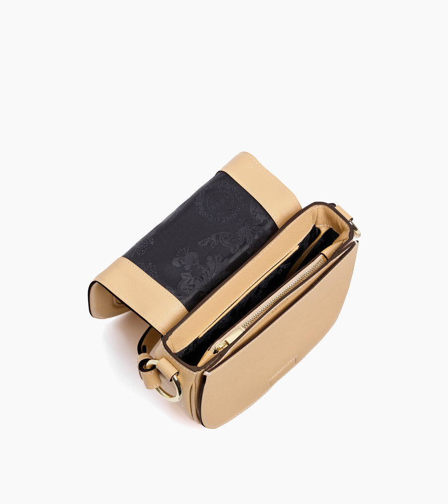 Small Ella crossbody bag in grained leather