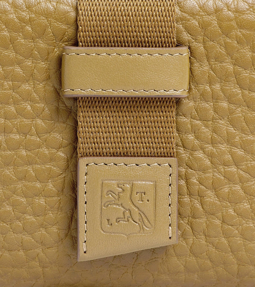 Porte cartes Noah en cuir grain buffle et cuir lisse