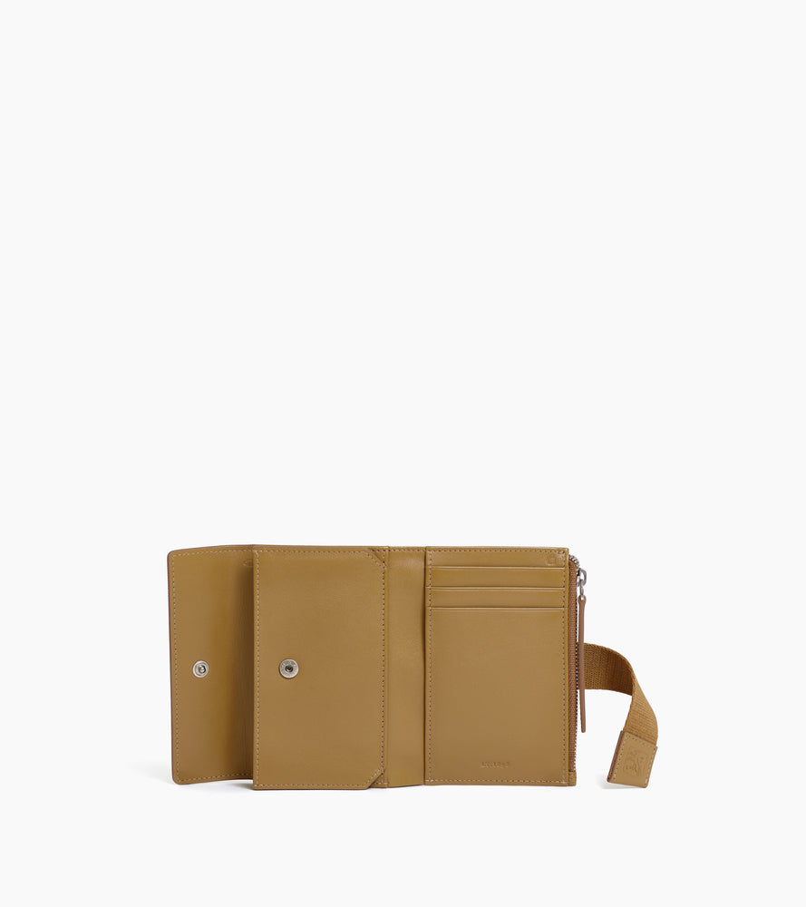 Porte cartes Noah en cuir grain buffle et cuir lisse