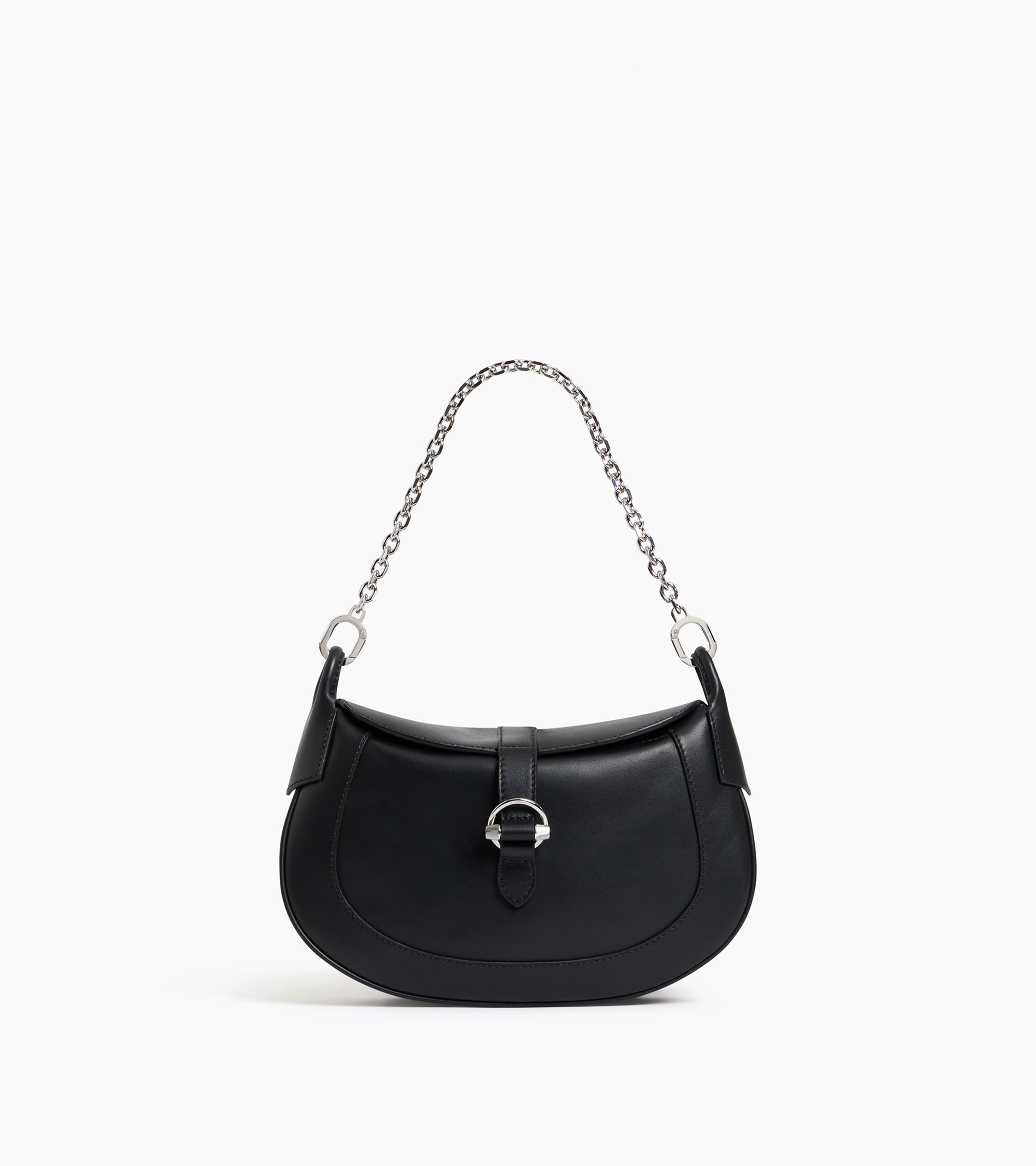 Pia small shoulder bag in smooth leather