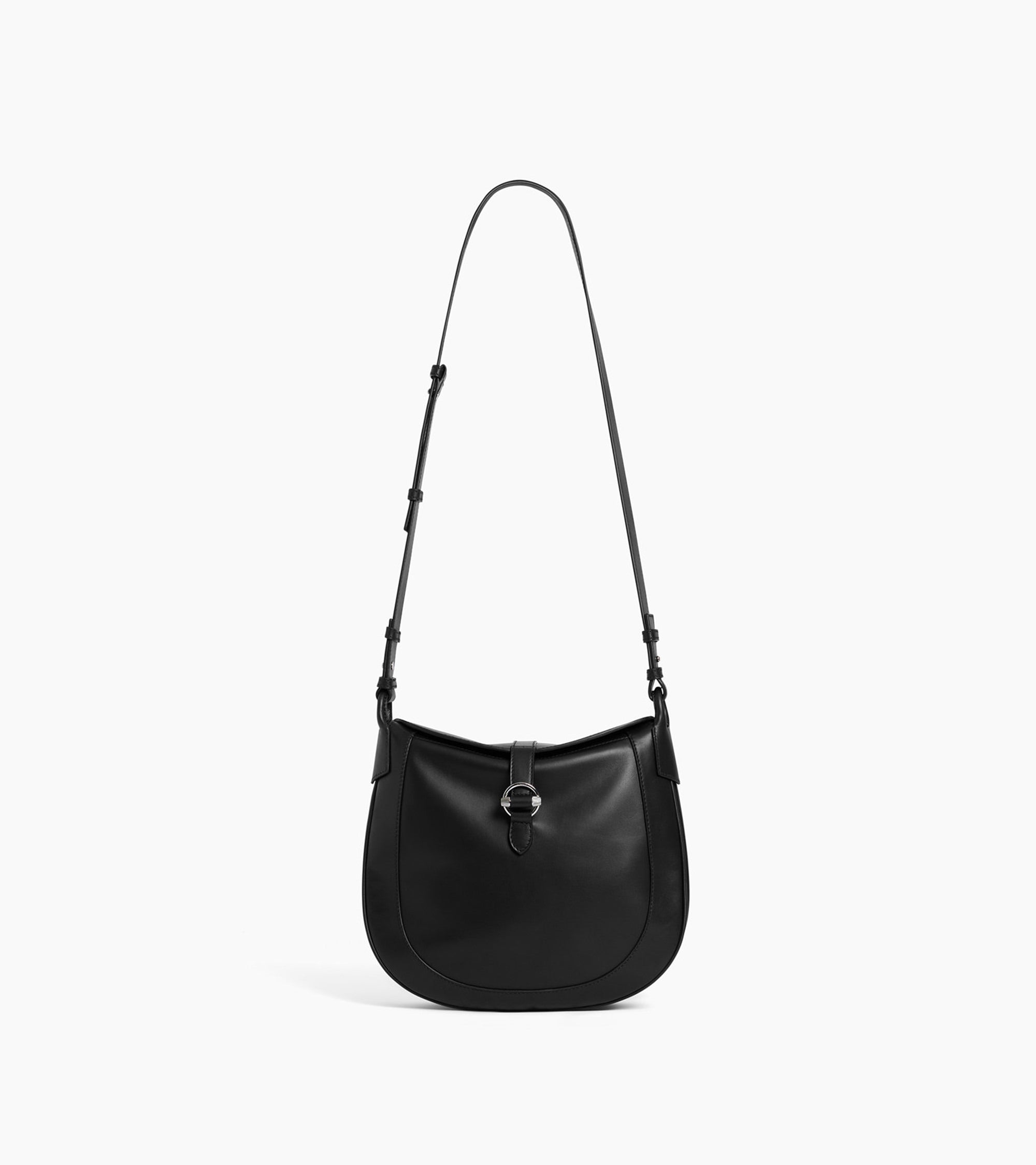 Pia large shoulder bag in smooth leather