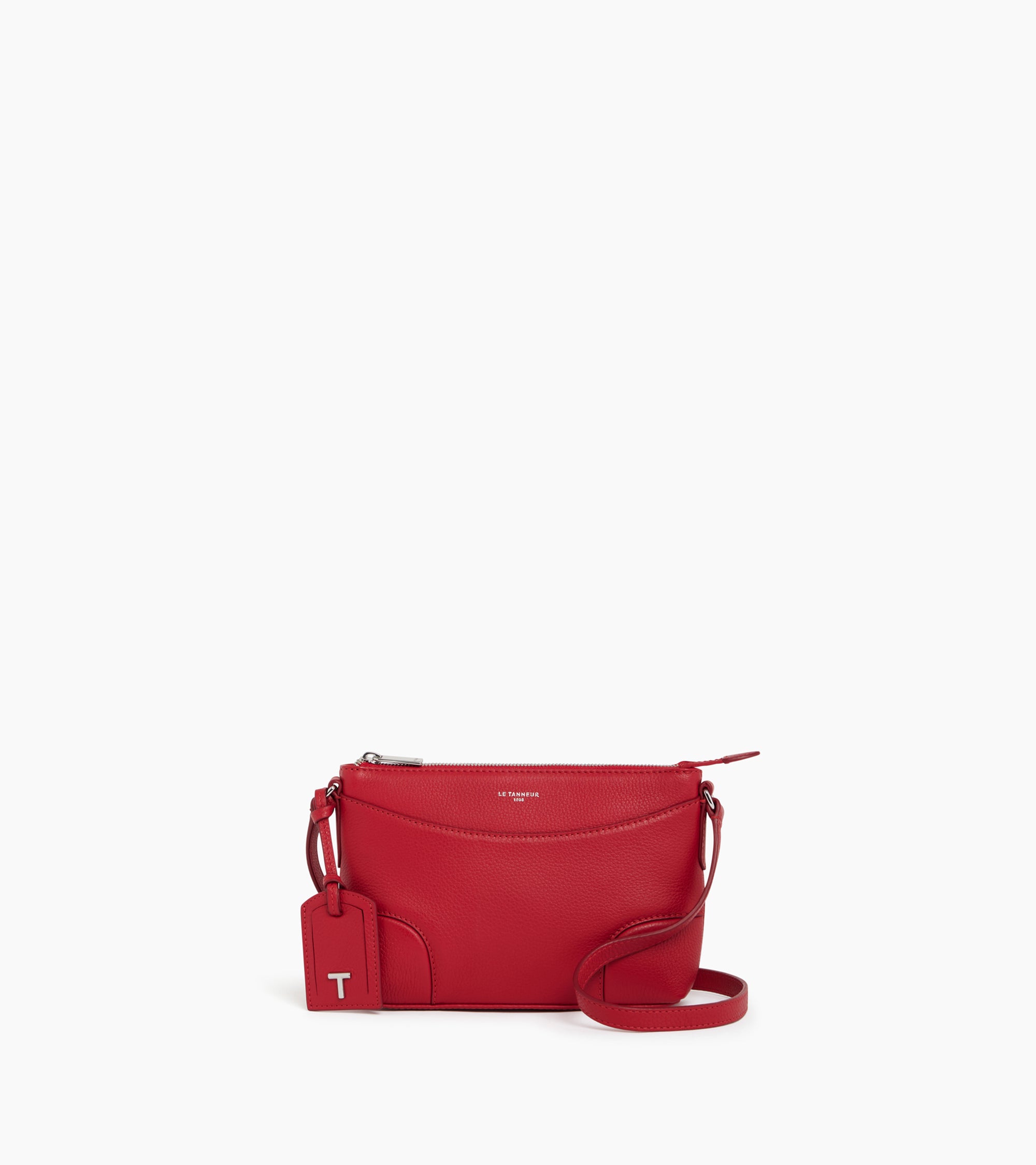 Petit sac bandoulière Romy en cuir grainé